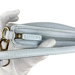 Loewe Light Blue Leather Mini Pochette