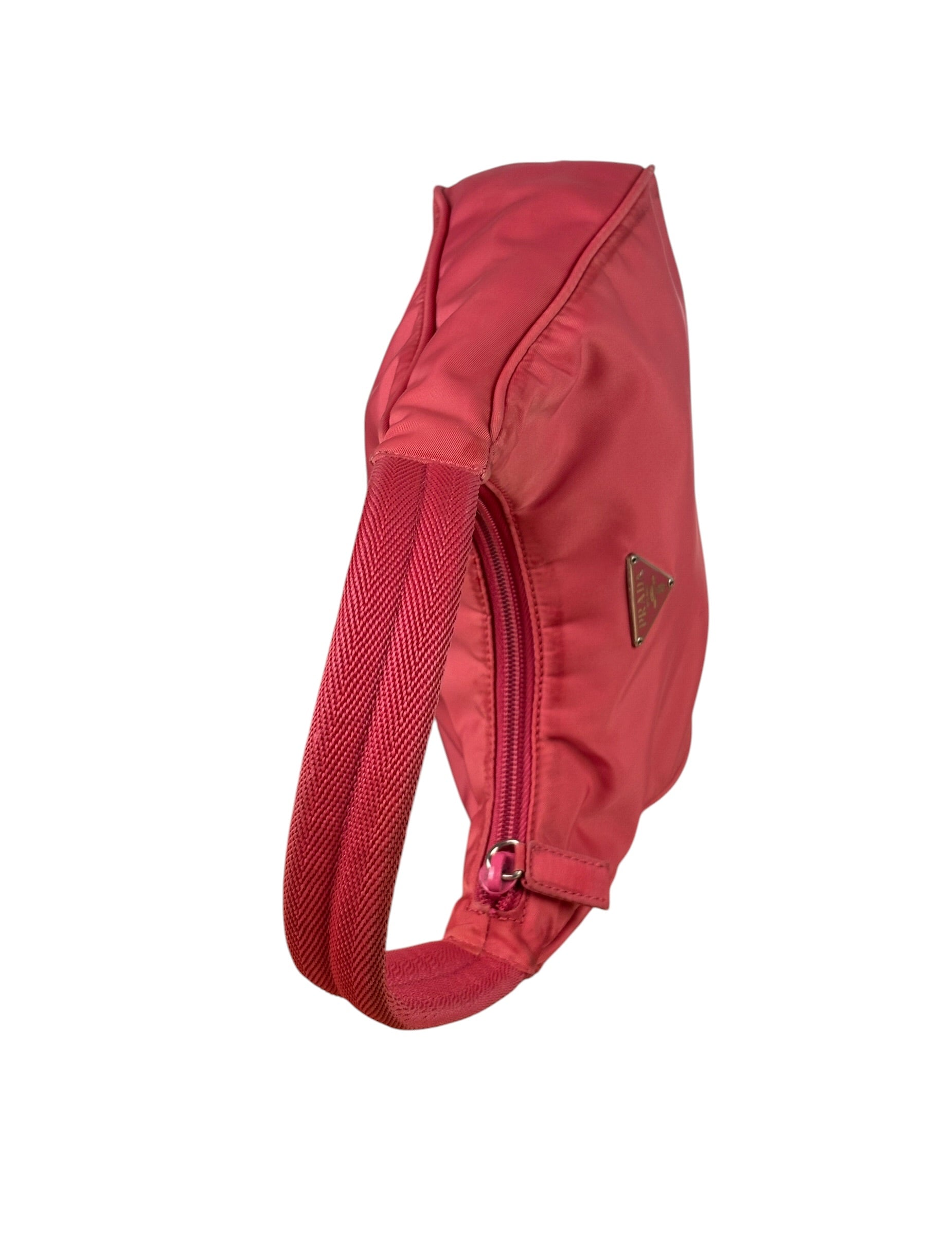 Prada Pink Tessuto Nylon Pochette