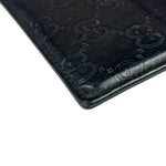 Gucci Black Leather GG Card Holder