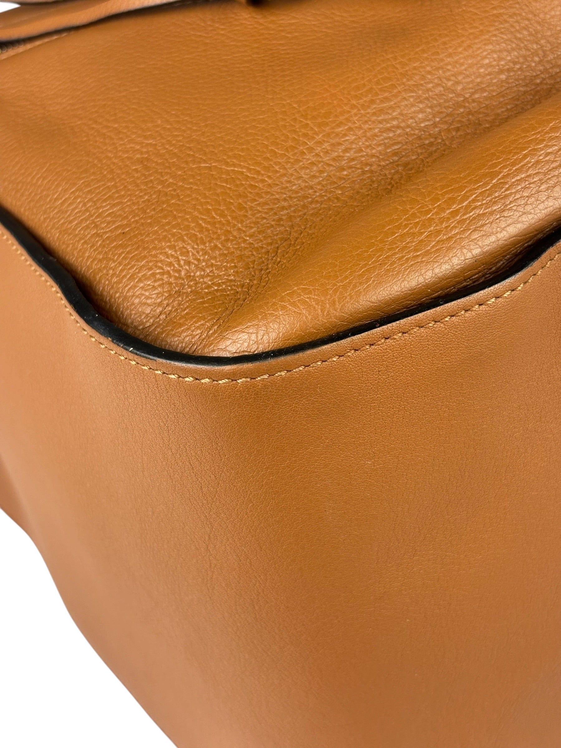 Loewe Tan Brown Calfskin Hammock Shoulder Bag