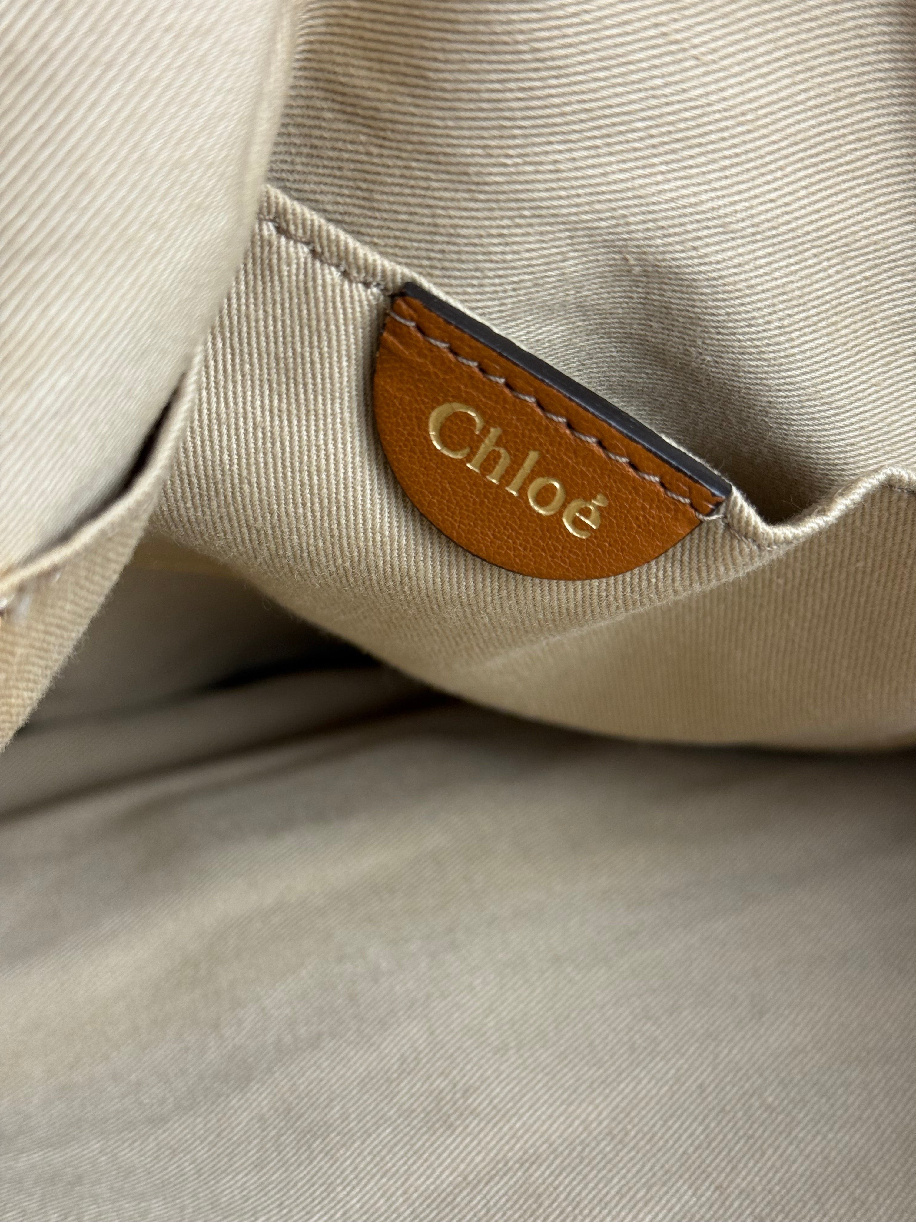 Chloé Marcie Tan Leather 2Way Bag