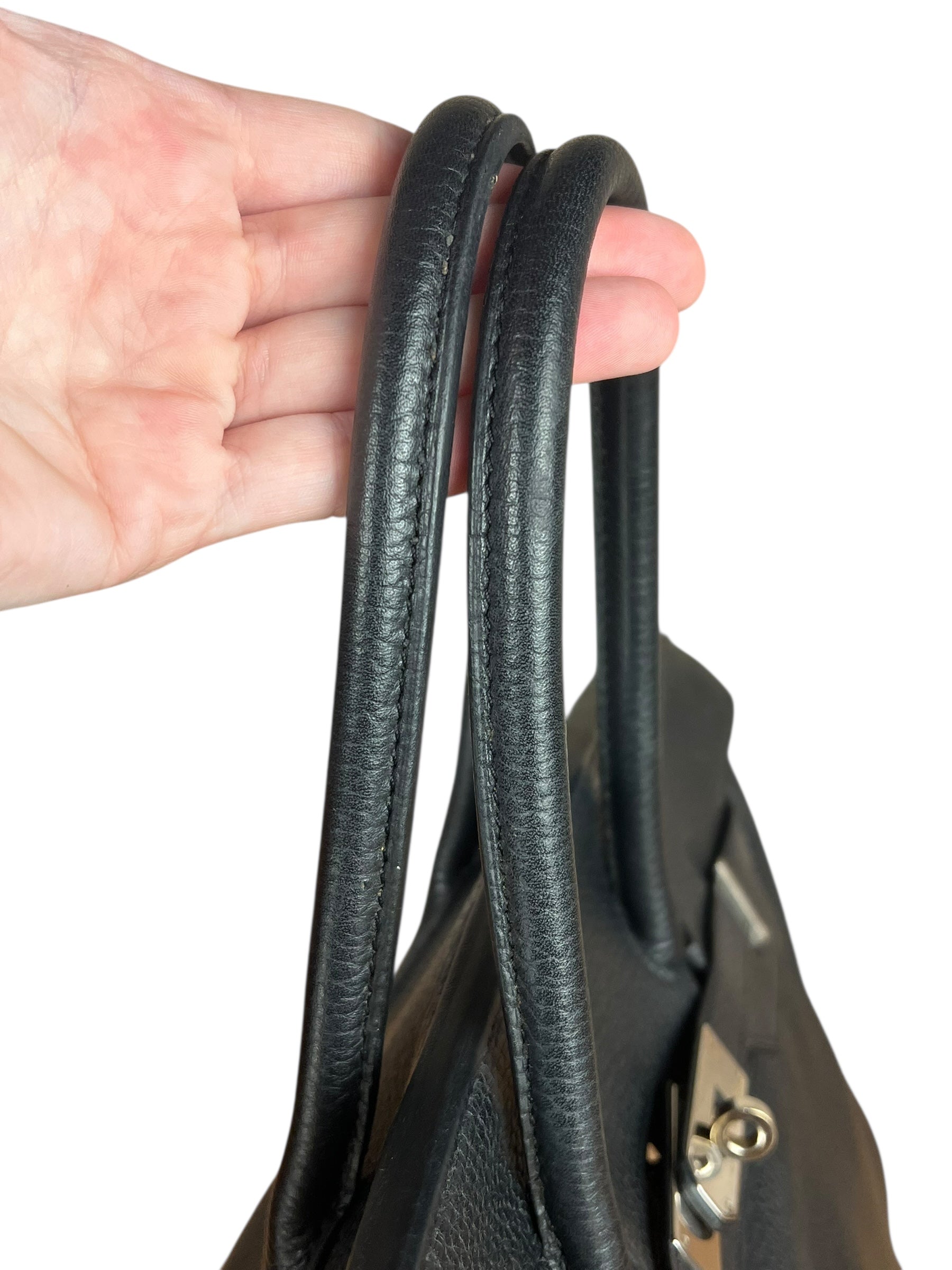 Hermes Birkin 35 Black Togo Palladium 2010