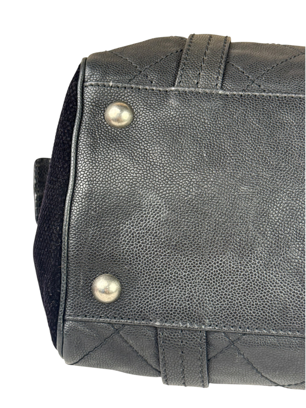 Chanel Black Quilted Leather Reissue 2.55 Bowling Bag 2006