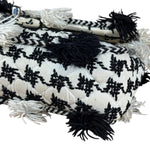 Chanel Tweed Woven Medium Classic Double Flap Bag 2014