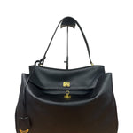 Balenciaga Large Rodeo Leather 2Way Handbag Black