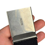 Balenciaga X Adidas Black Canvas Belt