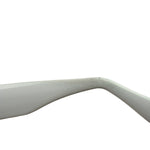 Chanel White Oval Sunglasses