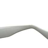 Chanel White Oval Sunglasses