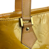 Louis Vuitton Yellow Vernis Houston Tote MM
