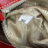 Prada Multicolor Nylon Leather Trim Shoulder Bag