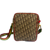 Christian Dior Brown Rasta Totter No.2 Messenger Bag