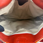 Chloé Vintage Red Leather Paddington Bag (Broken Lock