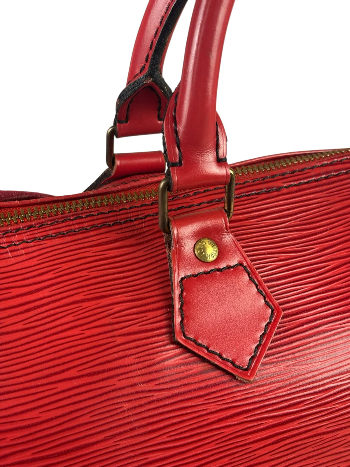 Louis Vuitton Red Epi Leather Speedy 30