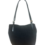 Fendi Black Knit Hobo/Shoulder Bag