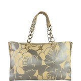Chanel Camellia Raffia Tote 2004