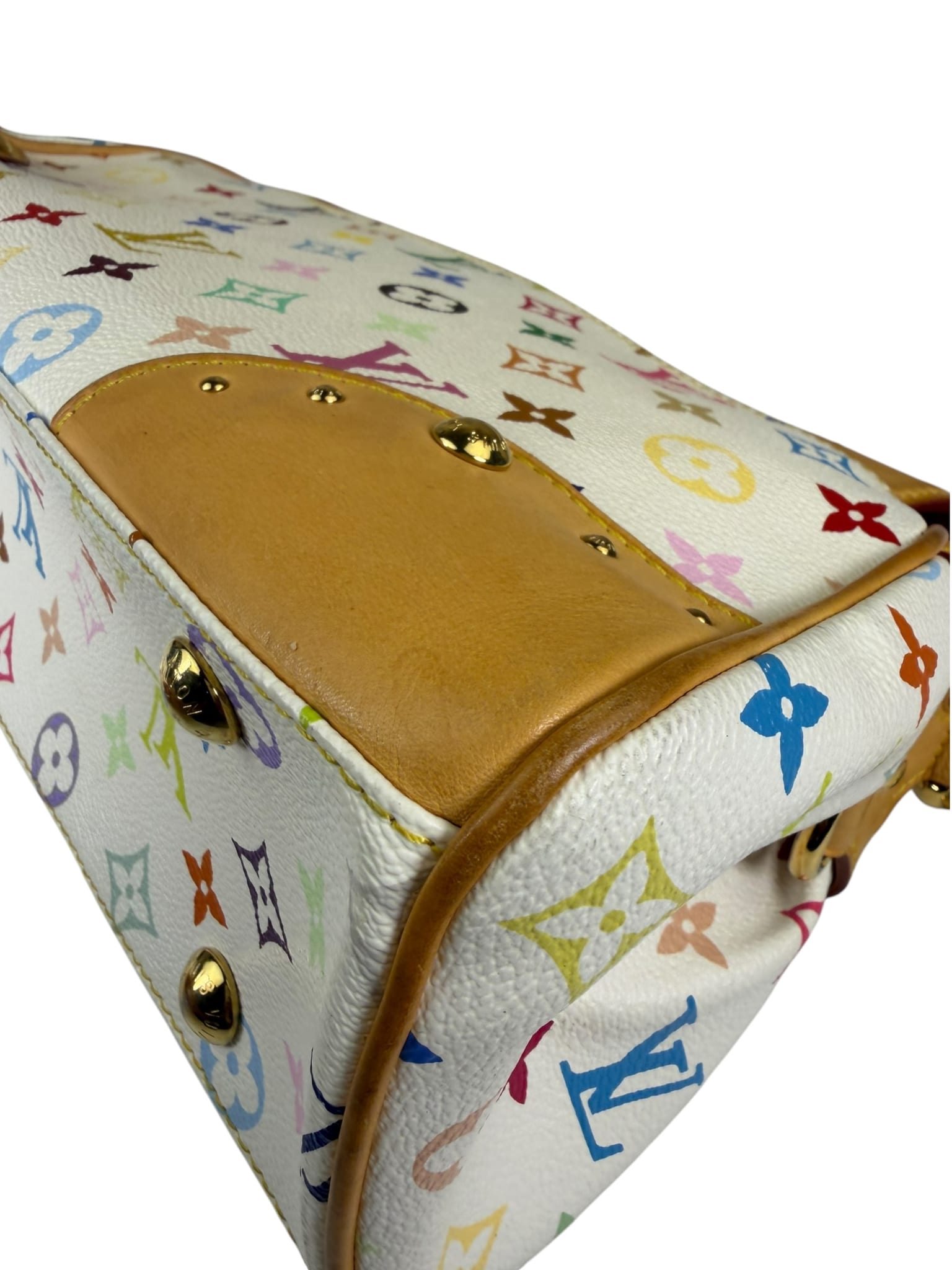 Louis Vuitton x Takashi Murakami Multicolore Monogram Beverly PM