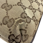Gucci GG Vintage Beige/Brown Canvas Crossbody Bag