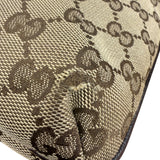 Gucci GG Vintage Beige/Brown Canvas Crossbody Bag