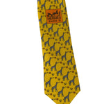 Hermes Cravate Twill Sophie Parker Silk Tie