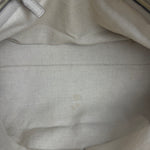 Gucci Vintage Beige Leather GG 2Way Bag