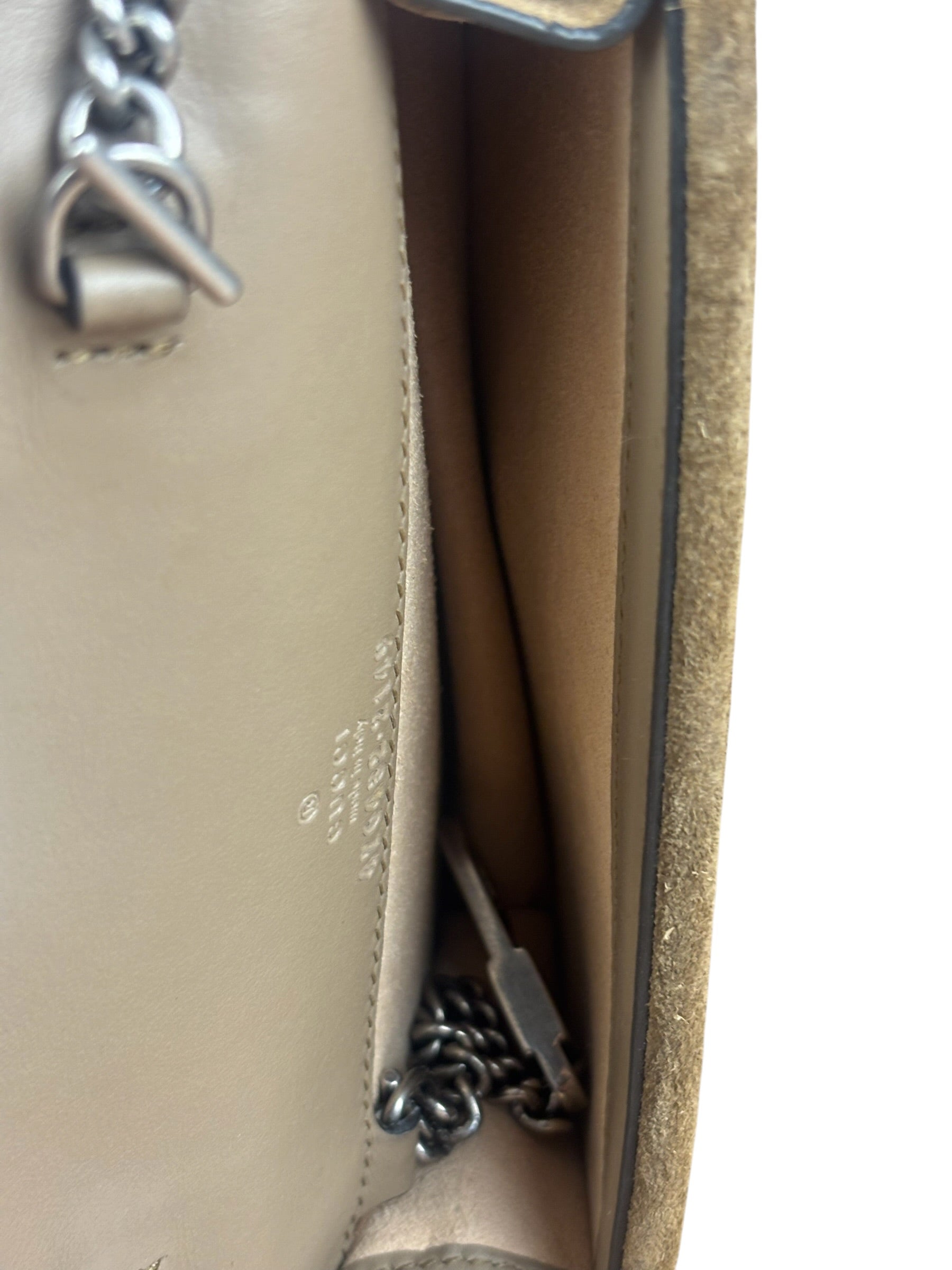 Gucci GG Supreme Monogram Mini Dionysus Shoulder Bag