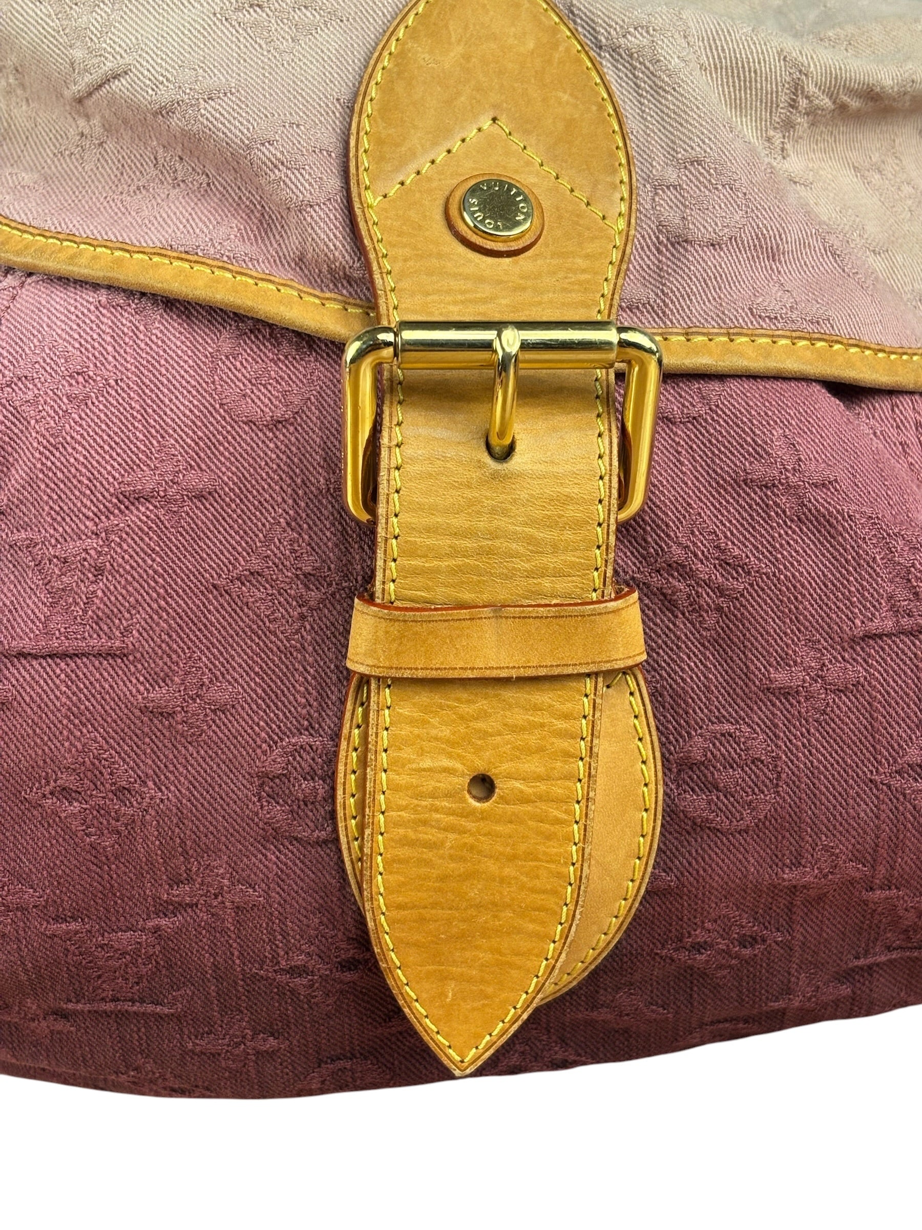 Louis Vuitton Bicolor Denim Monogram Sunshine Crossbody Bag