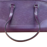 Louis Vuitton Purple Madeleine Epi Leather HandBag