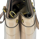 Gucci Dusty Rose Patent Leather Horsebit Two-Way Tote