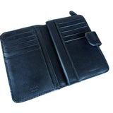 Prada Saffiano Zip Compact Wallet