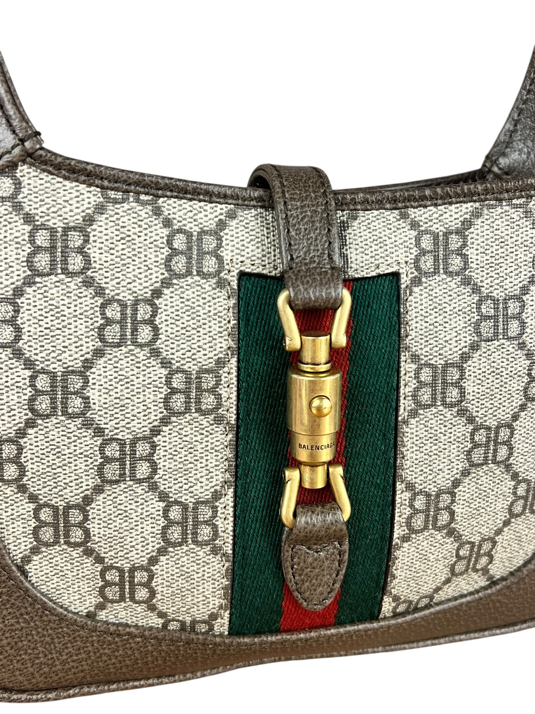 Gucci x Balenciaga BB Supreme Web Mini Jackie