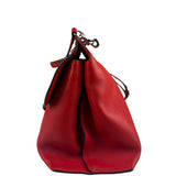 Gucci Red Bamboo Daily Leather Bag