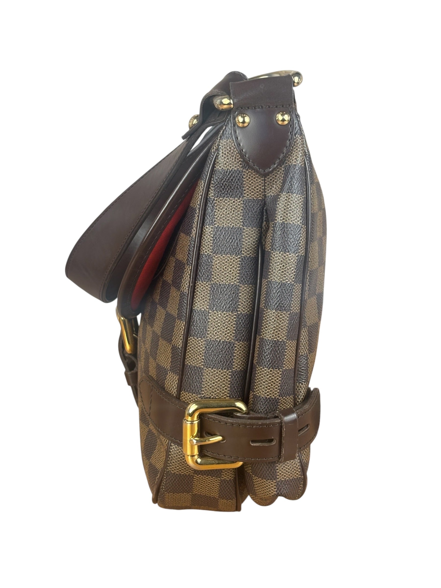 Louis Vuitton Coated Canvas Damier Ebene Highbury Shoulder Bag