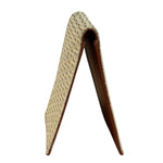 Fendi Beige FF Jacquard Bi-Fold Wallet