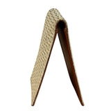 Fendi Beige FF Jacquard Bi-Fold Wallet