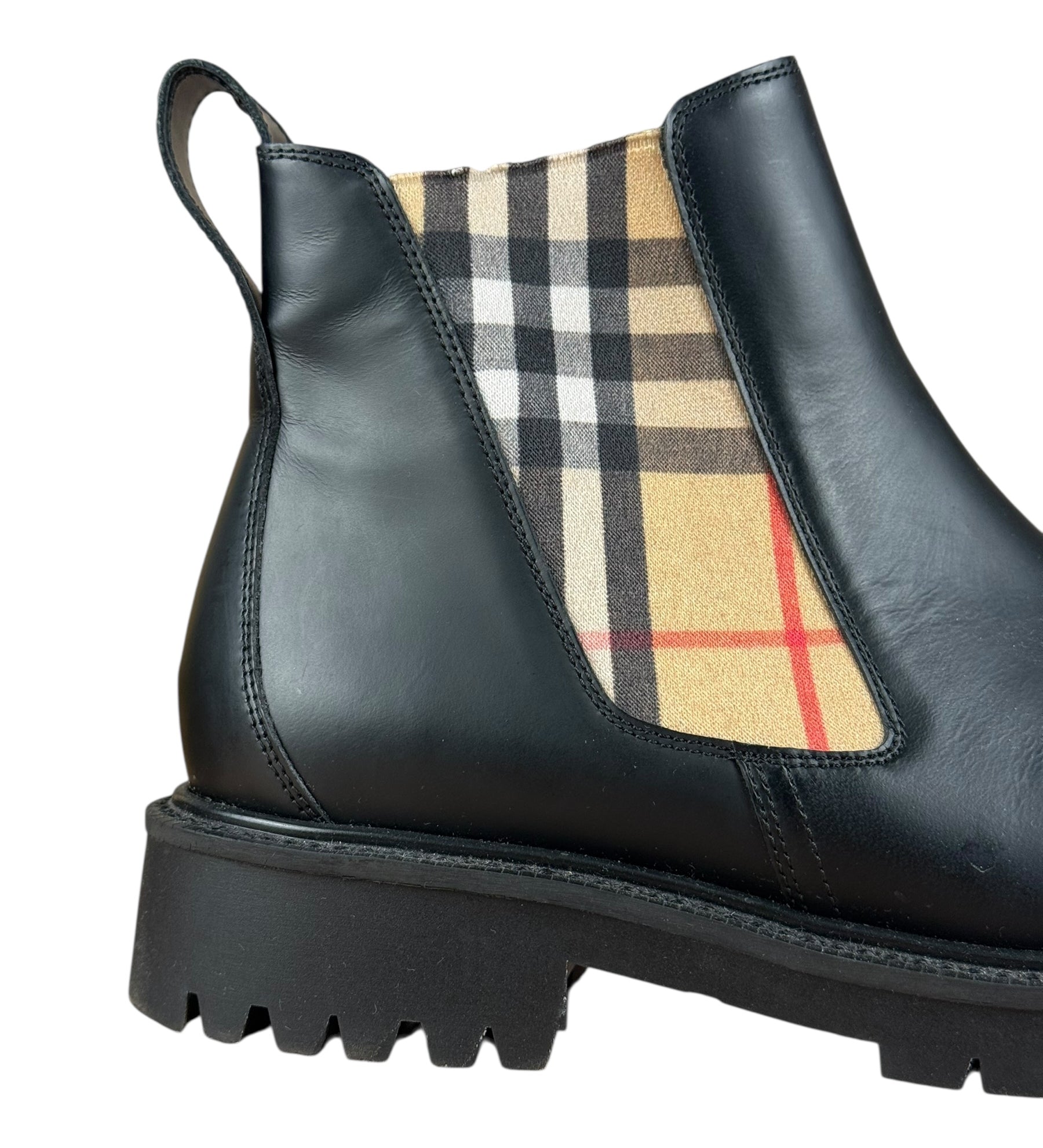 Burberry Nova Check Rubber Boots