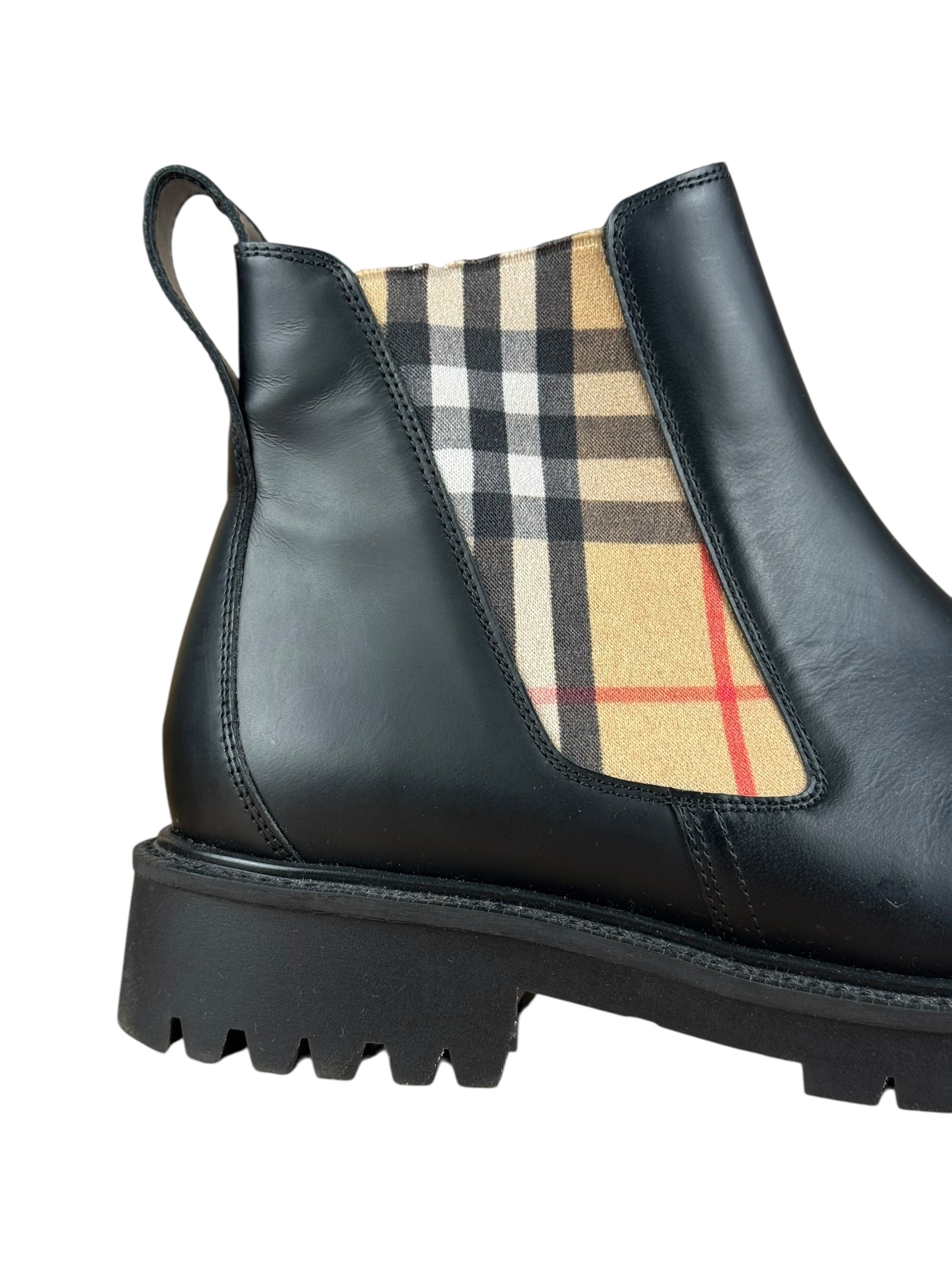 Burberry Nova Check Rubber Boots
