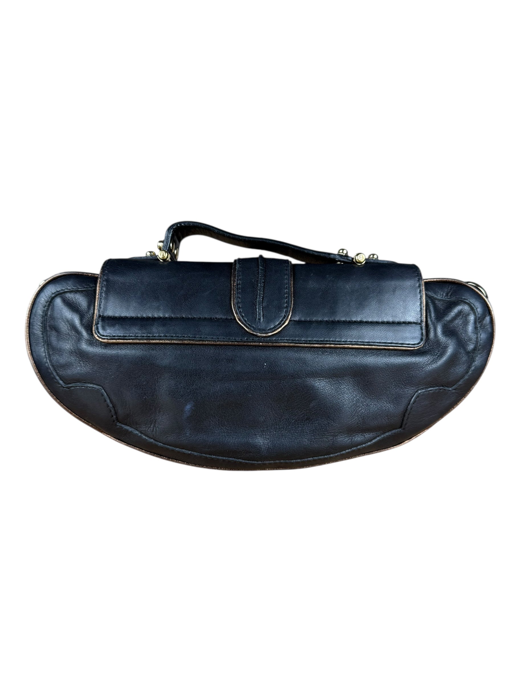 Fendi Zucca Vanity Mirror Shoulder Bag