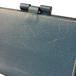 Hermes Blue Jean Leather Agenda Mini Cover