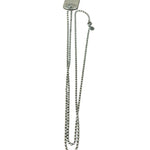 Tiffany & Co. Sterling Silver Dog Tag Pendant Neckless