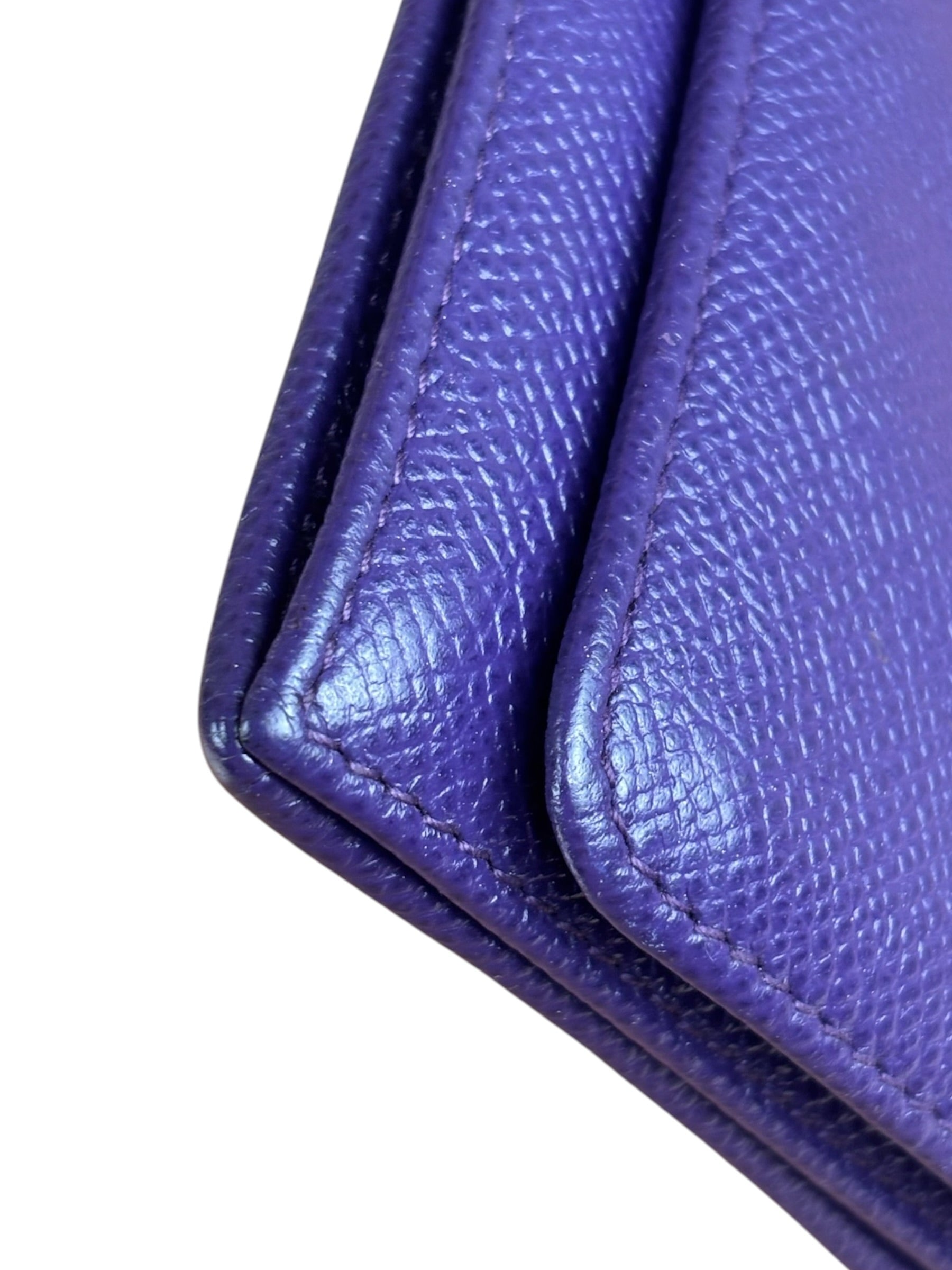 Bvlgari Leather Long Wallet