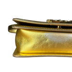 Chanel Gold Metallic CC Boy Bag 2014