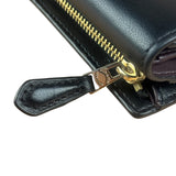 Coach Multicolor Leather Mini Tri-Fold Zip Wallet