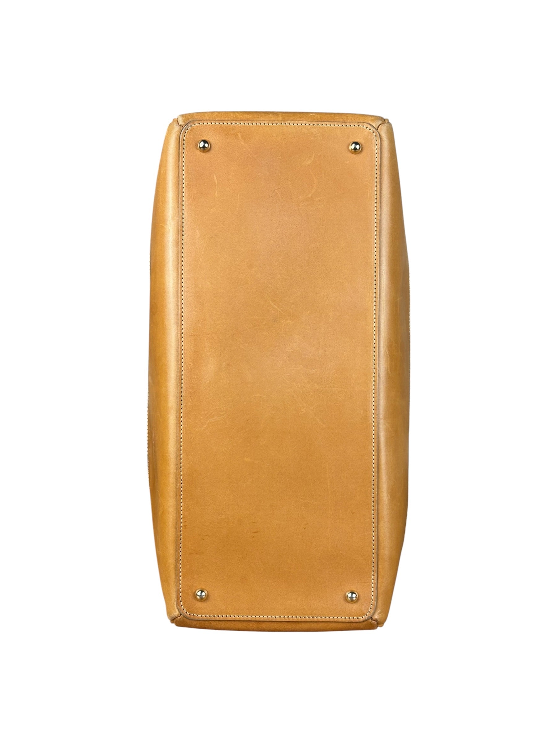 Celine Vintage Suede Macadam Leather Bowler Bag