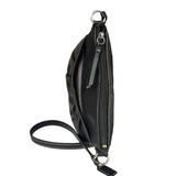 Coach Black Leather Soho Pleated Crossbody Bag