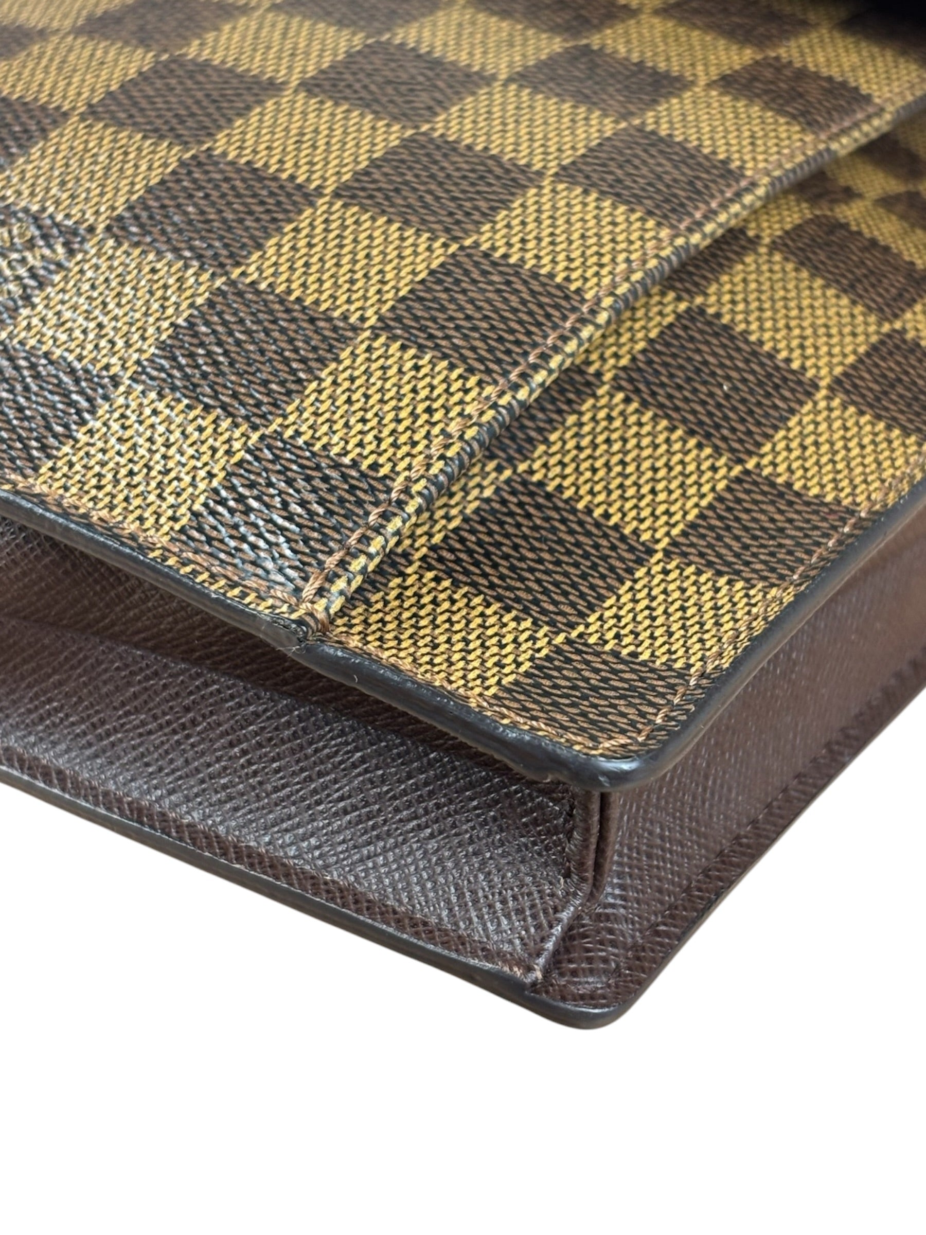 Louis Vuitton Vintage Damier Ebene Pimlico Crossbody Bag