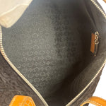 Celine Black Macadam Velour Handbag