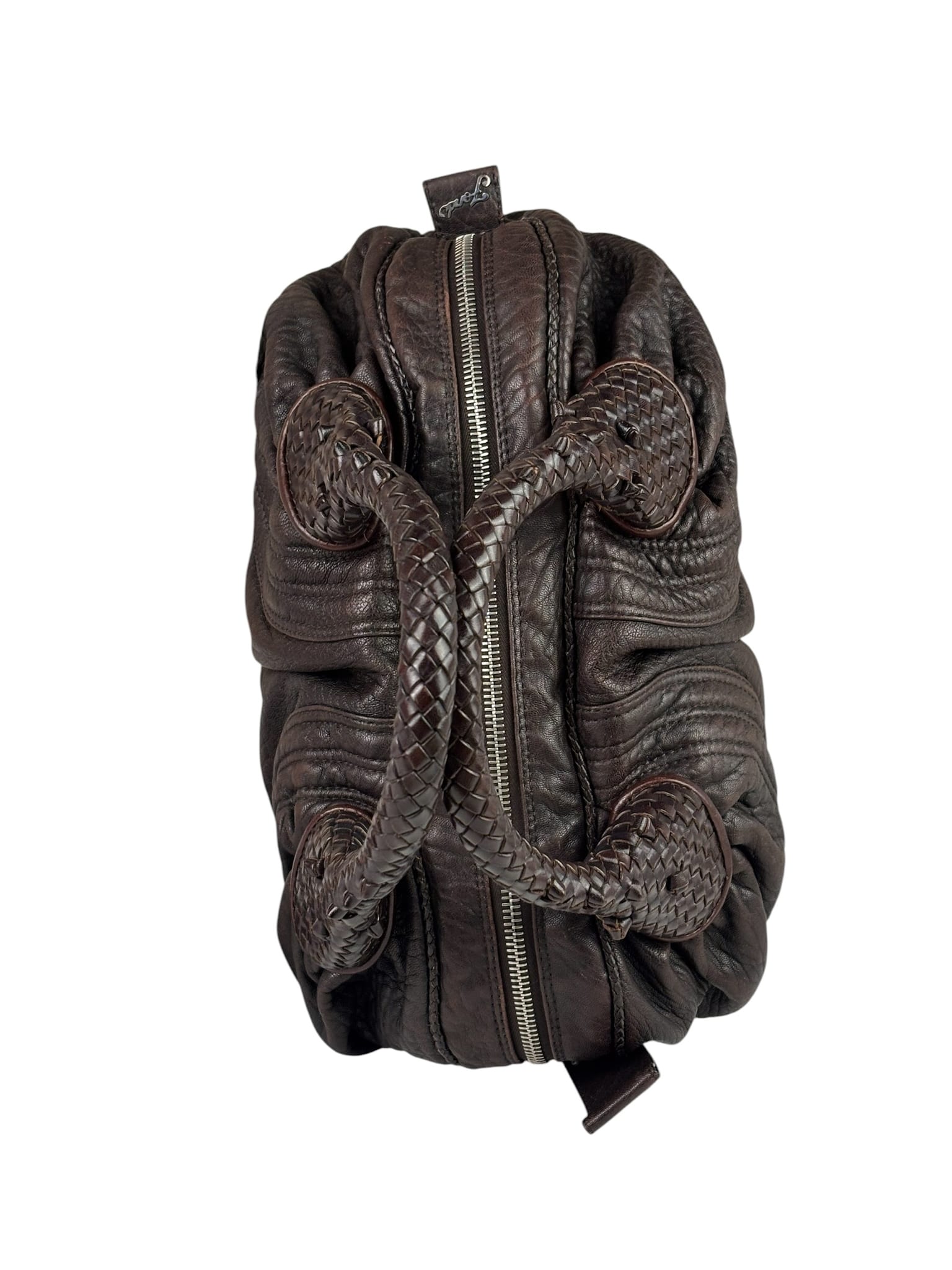 Fendi Vintage Brown Small Spy Bag