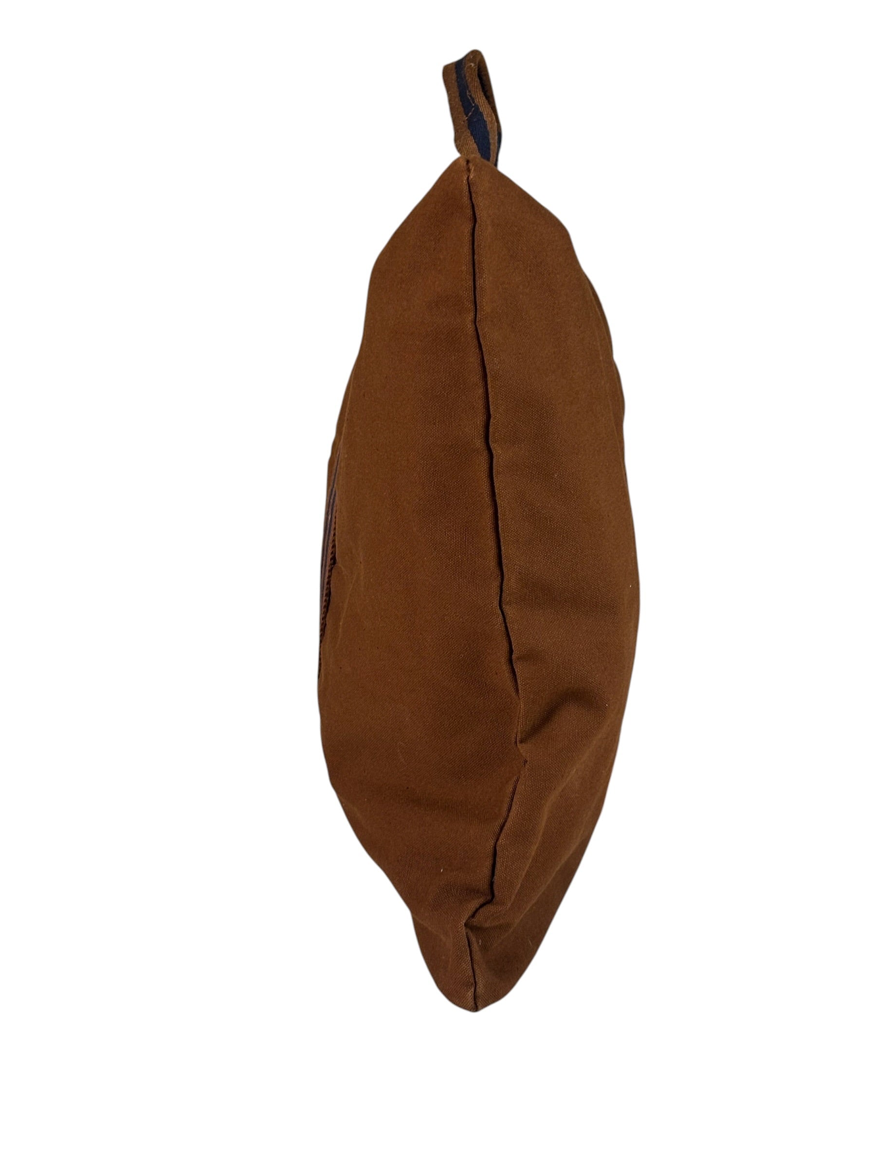 Hermes Vintage Brown Canvas Fourre Tote