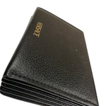 Versace Black Calfskin La Medusa Flap Card Holder