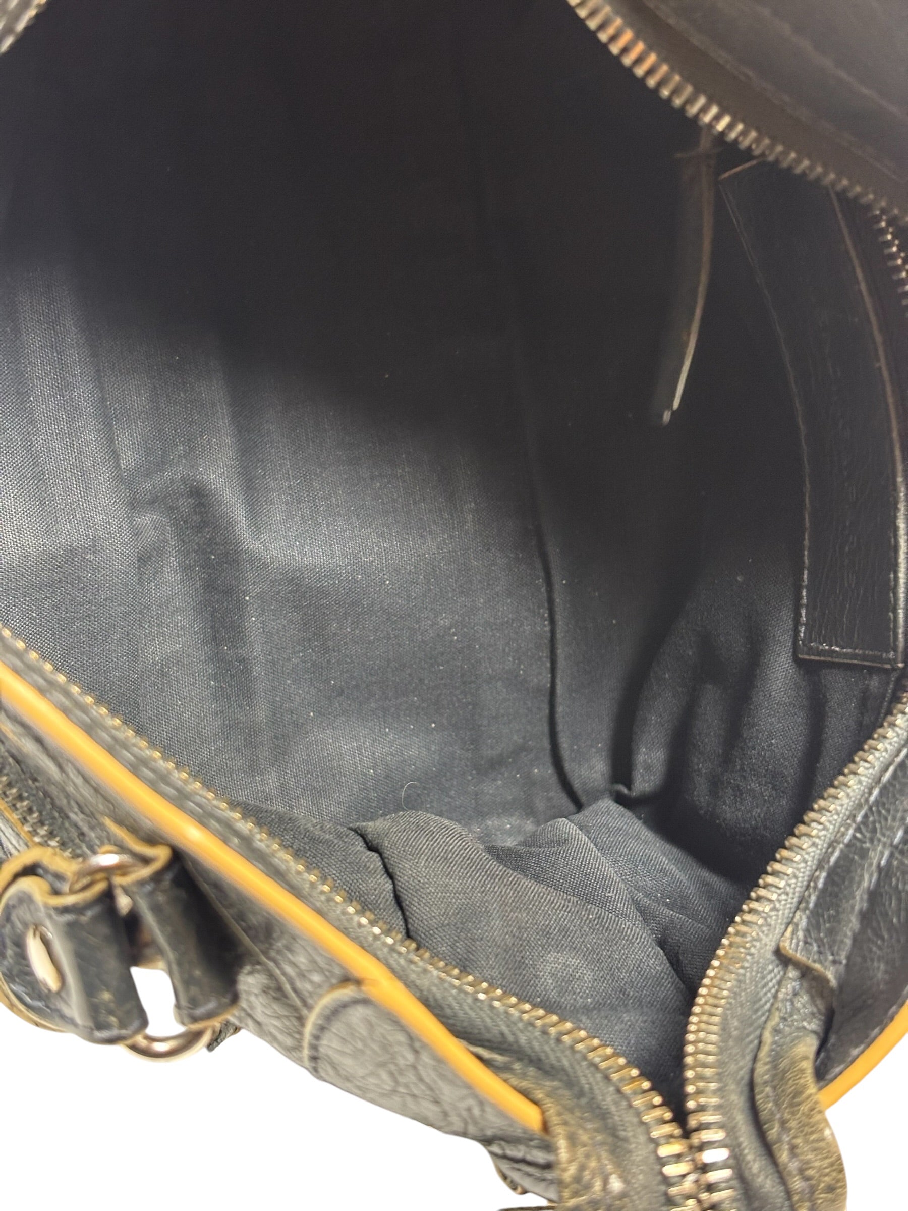 Balenciaga Charcoal Le City Small Two-Way Bag